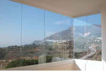 crystal clear glass curtains
